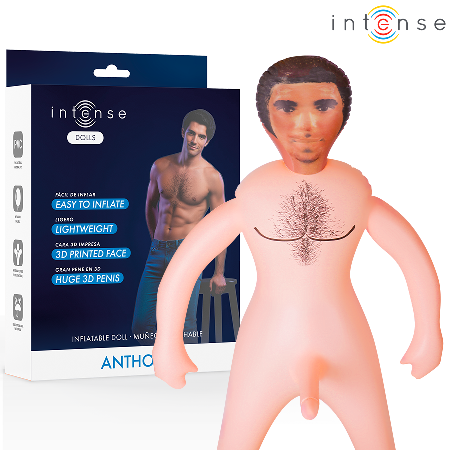 ΚΟΥΚΛΕΣ INTENSE - ΦΟΥΣΚΩΤΗ ΚΟΥΚΛΑ ANTHONY ΜΕ 3D ΠΕΟΣ