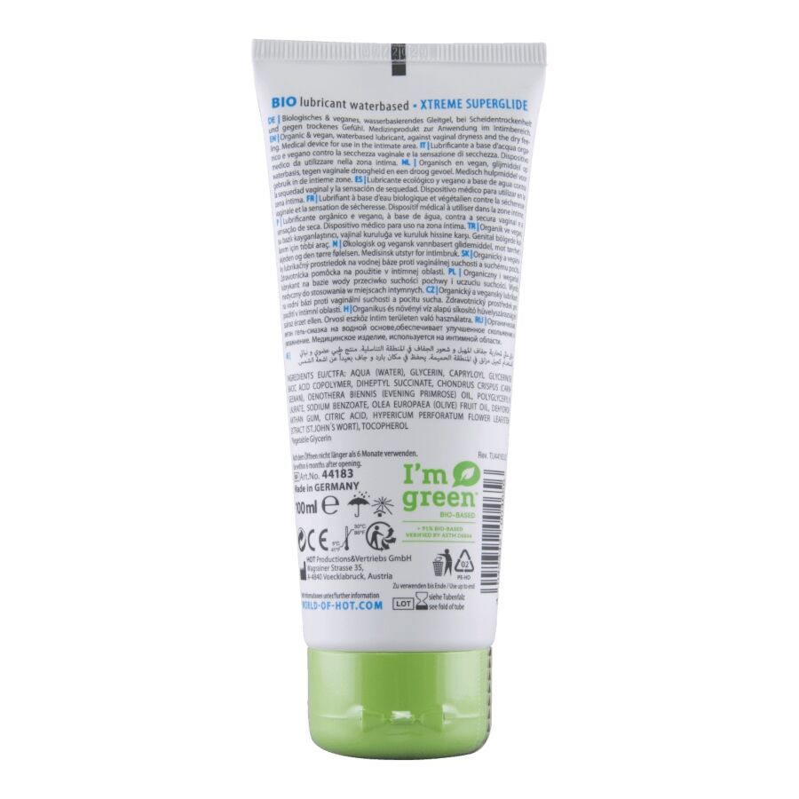 HOT - BIO LUBRICANT WATERBASED SUPERGLIDE XTREME 100 ML