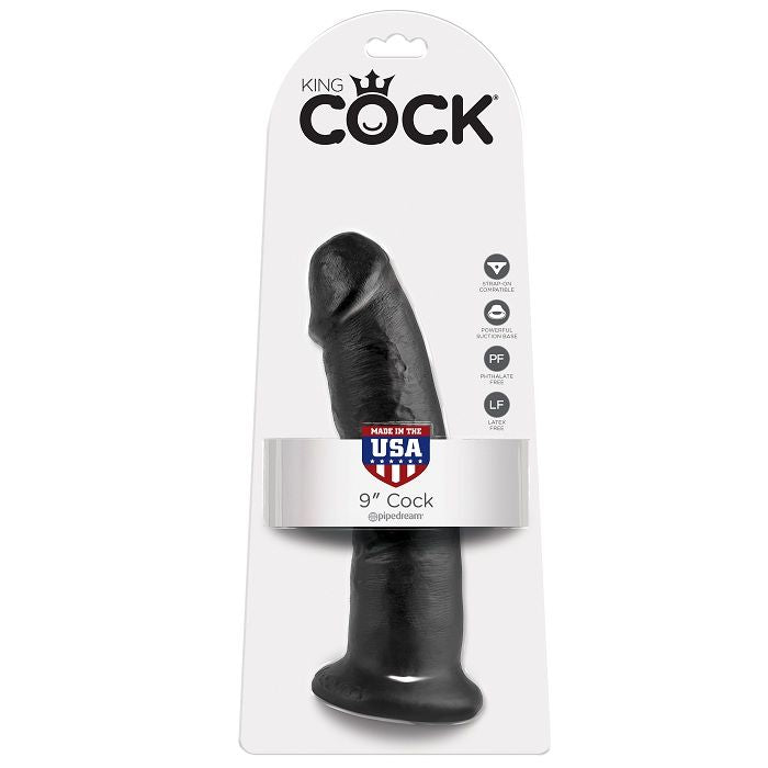 KING COCK - 9 ΜΑΥΡΑ ΟΜΟΙΩΜΑΤΑ 22,9 ΕΚ.