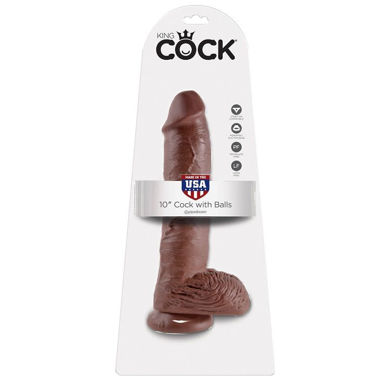 KING COCK - 10 ΚΑΦΕ ΟΜΟΡΦΩΤΙΚΑ ΔΟΝΗΤΑ ΜΕ ΑΡΒΥΛΕΣ 25,4 ΕΚ.