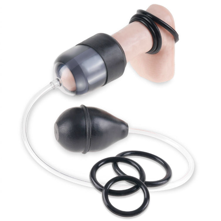 FETISH FANTASY SERIES - SUCTION GLAND SERIES WITH ENHANCING RINGS