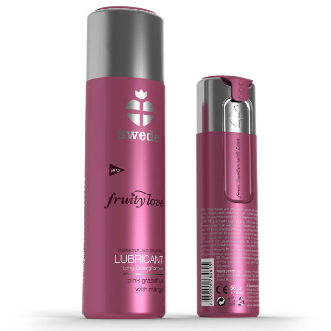 SWEDE - ΛΙΠΑΝΤΙΚΟ FRUITY LOVE ΡΟΖ ΓΚΡΕΪΠΦΡΟΥΤ ΜΕ ΜΑΝΓΚΟ 50 ML