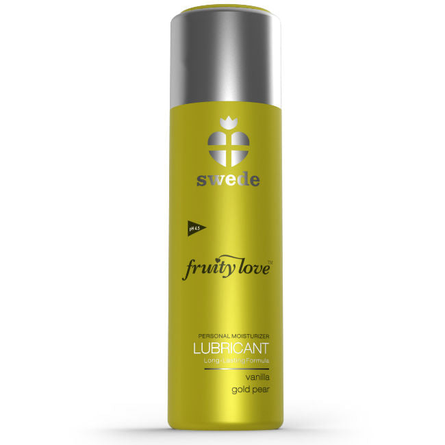 SWEDE - ΛΙΠΑΝΤΙΚΟ FRUITY LOVE ΒΑΝΙΛΙΑ ΧΡΥΣΟ ΑΧΛΑΔΙ 100 ML