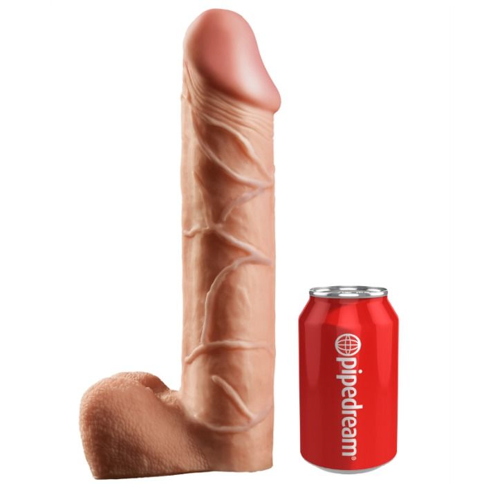 KING COCK - Κοίλο σύστημα ανάρτησης με λουράκι 30,5 cm - Γούνα