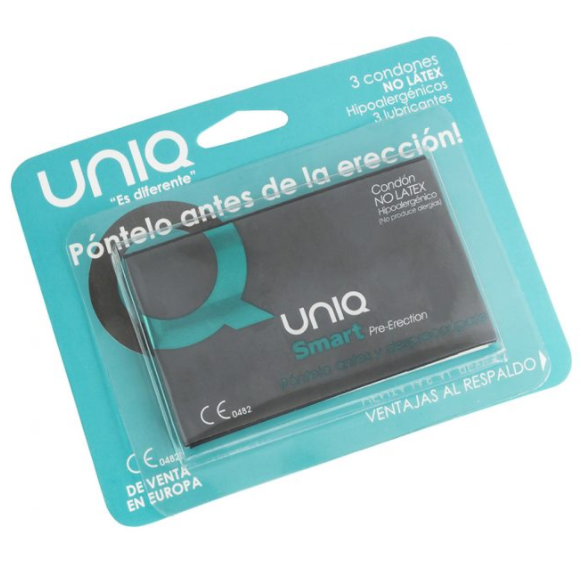 UNIQ - SMART ΠΡΟΦΥΛΑΚΤΙΚΑ ΠΡΟΣ ΤΗ ΣΤΥΣΗ ΧΩΡΙΣ ΛΑΤΕΞ 3 ΤΕΜΑΧΙΑ