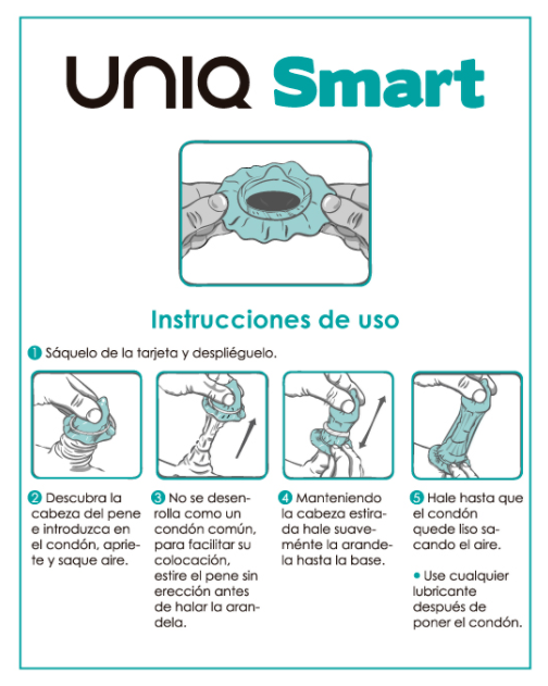 UNIQ - SMART ΠΡΟΦΥΛΑΚΤΙΚΑ ΠΡΟΣ ΤΗ ΣΤΥΣΗ ΧΩΡΙΣ ΛΑΤΕΞ 3 ΤΕΜΑΧΙΑ