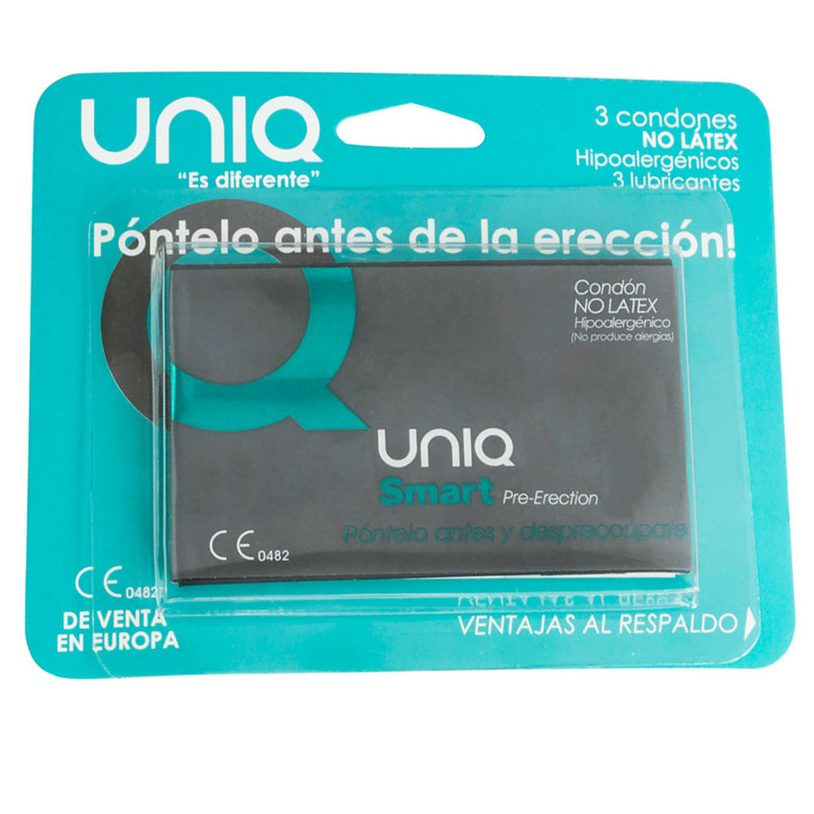 UNIQ - SMART ΠΡΟΦΥΛΑΚΤΙΚΑ ΠΡΟΣ ΤΗ ΣΤΥΣΗ ΧΩΡΙΣ ΛΑΤΕΞ 3 ΤΕΜΑΧΙΑ