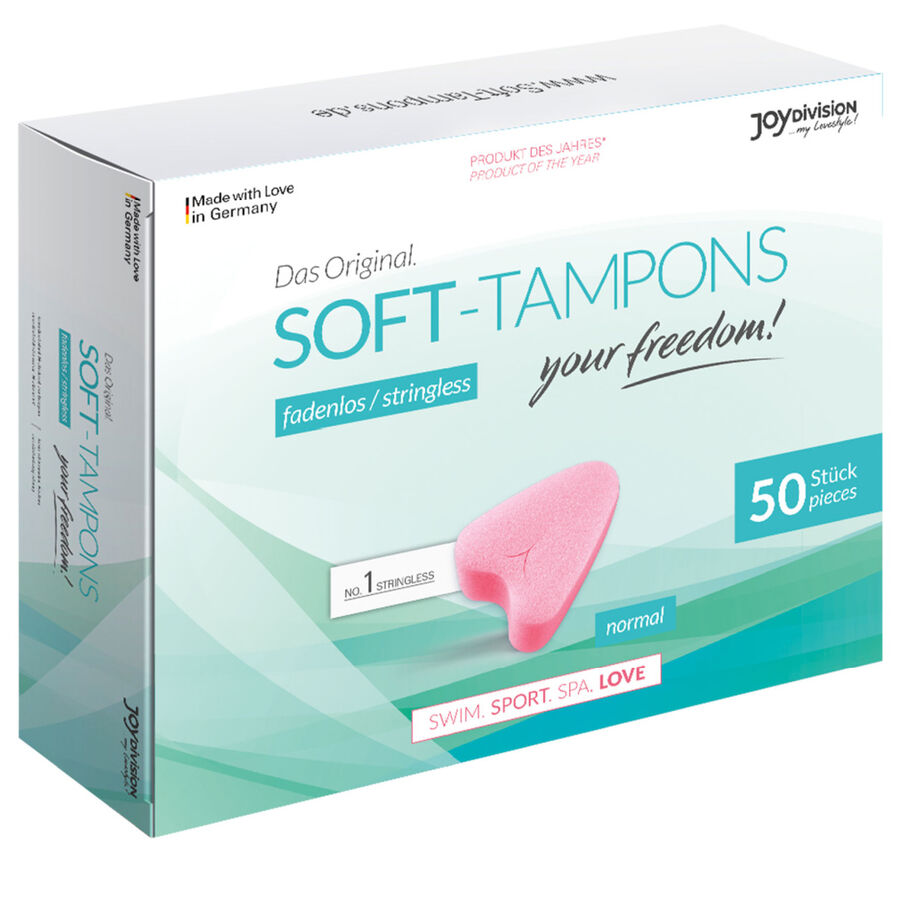 JOYDIVISION SOFT-TAMPONS - ΠΡΩΤΟΤΥΠΑ SOFT-TAMPONS 50 UDS