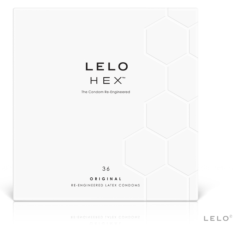 LELO - ΚΟΥΤΙ ΠΡΟΦΥΛΑΚΤΙΚΩΝ HEX 36 ΤΕΜΑΧΙΩΝ