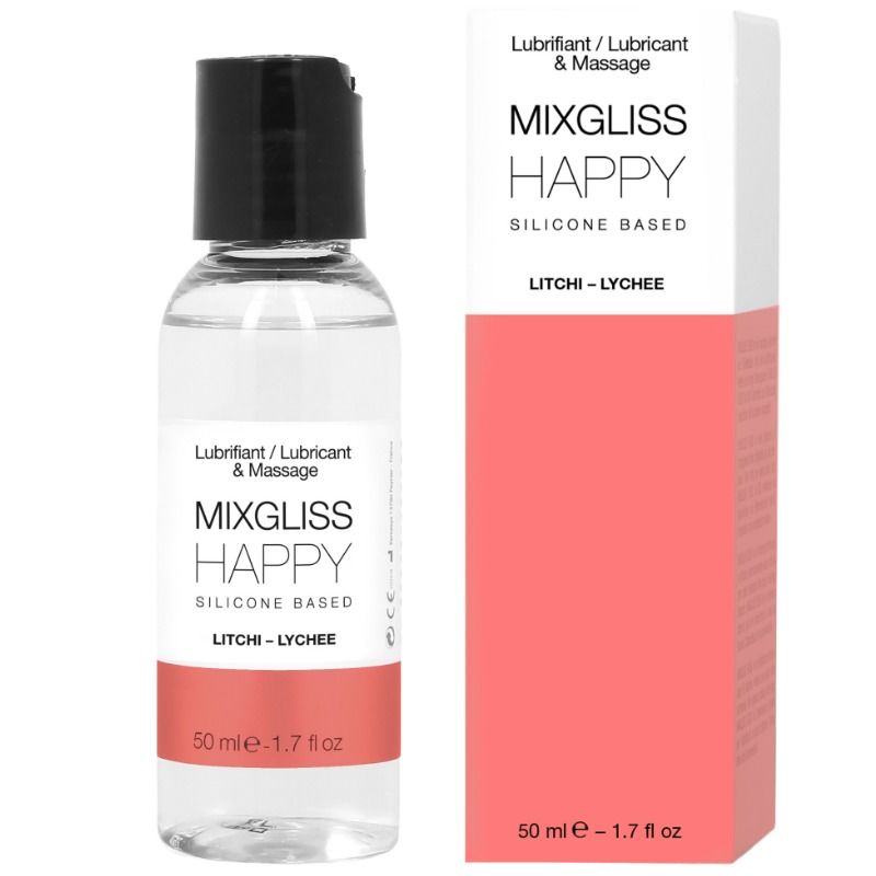 MIXGLISS - ΛΙΠΑΝΤΙΚΟ ΣΙΛΙΚΟΝΗΣ HAPPY LITCHI 50 ML