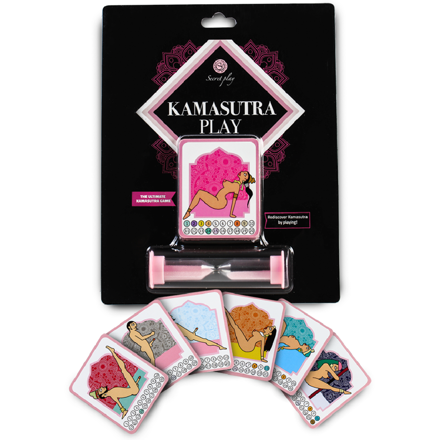 SECRETPLAY - ΠΑΙΧΝΙΔΙ ΓΙΑ ΖΕΥΓΑΡΙΑ KAMASUTRA PLAY (ΙΣΠΑΝΙΚΑ/ΑΓΓΛΙΚΑ/ΙΤΑΛΙΚΑ/ΓΑΛΛΙΚΑ/ΓΕΡΜΑΝΙΚΑ/ΠΟΡΤΟΓΛΙΑ)