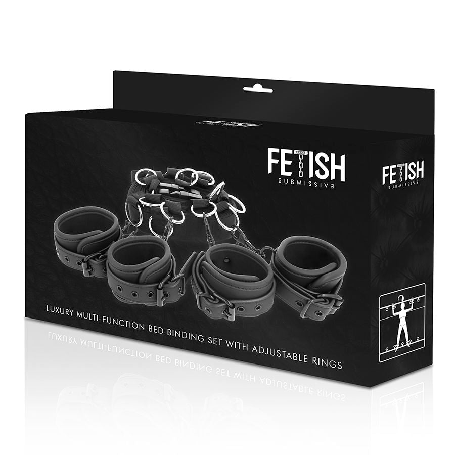 FETISH SUBMISSIVE - ΣΕΤ ΠΟΛΥΤΕΛΕΙΣ ΚΡΕΒΑΤΟΚΟΡΔΕΛΕΣ ΜΕ ΕΠΕΝΔΥΣΗ NOPRENE