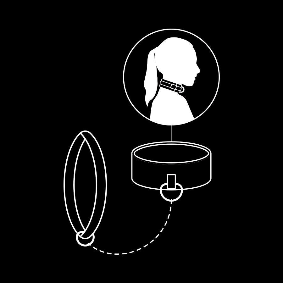 ΚΟΛΙΕ ΜΕ ΑΛΥΣΙΔΑ ΜΕ ΕΠΕΝΔΥΣΗ NOPRENE - FETISH SUBMISSIVE