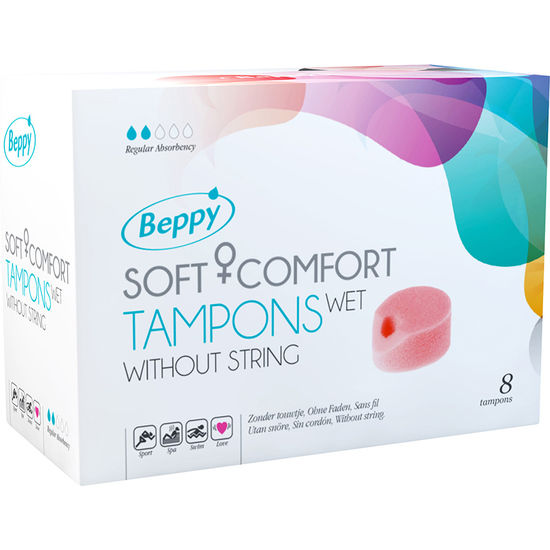 BEPPY - SOFT COMFORT ΤΑΜΠΟΝ ΥΓΡΑ 8 ΤΕΜΑΧΙΩΝ