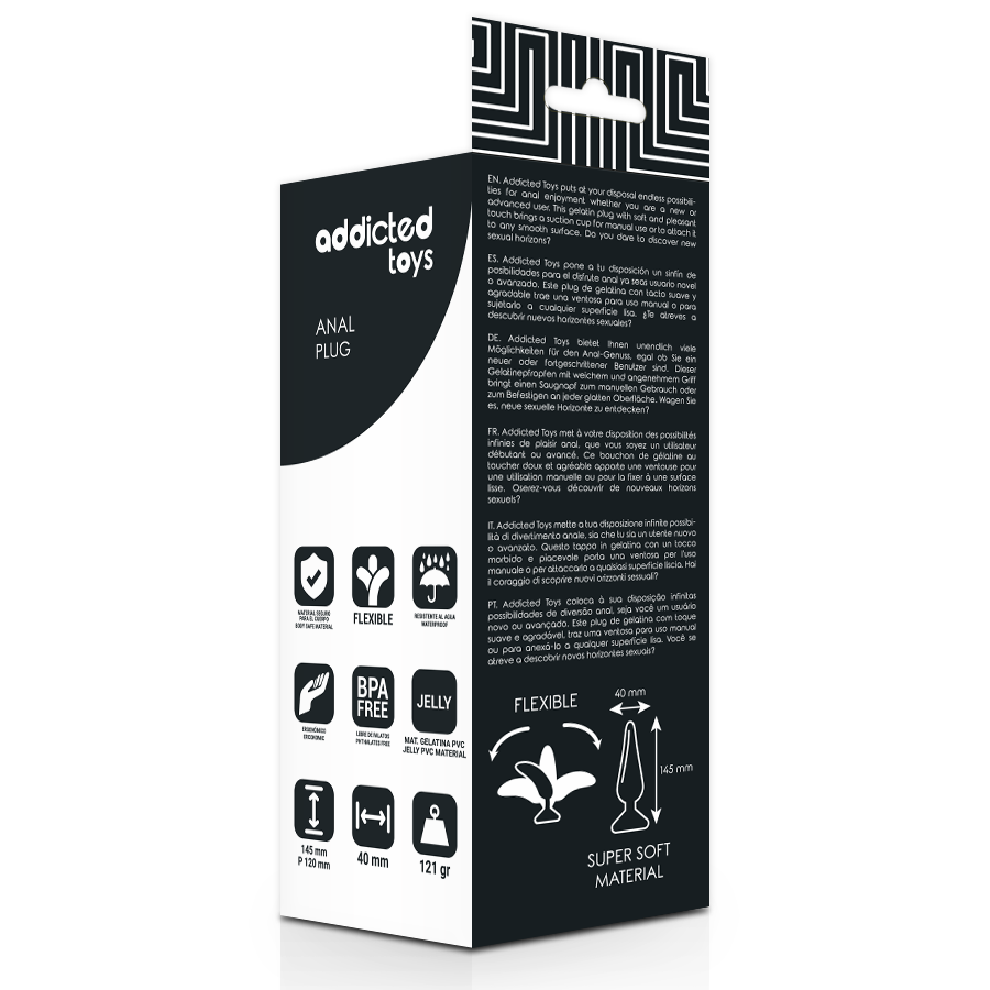 ADDICTED TOYS - ΠΡΩΚΤΙΚΗ ΣΦΡΑΓΙΔΑ 14,5 CM ΜΑΥΡΗ