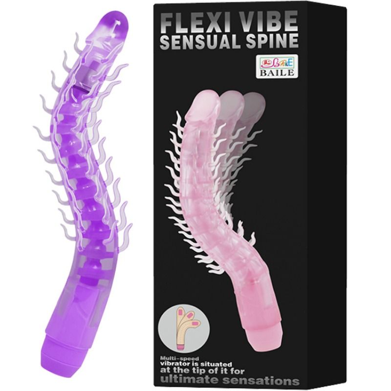 BAILE - FLEXI VIBE ΑΙΣΘΗΣΙΑΚΗ ΣΠΟΝΔΥΛΙΚΗ ΣΤΗΛΗ ΕΥΡΥΓΙΣΤΟ ΔΟΝΗΤΙΚΟ ΟΜΙΛΟ ΛΙΛΑ 23,5 CM