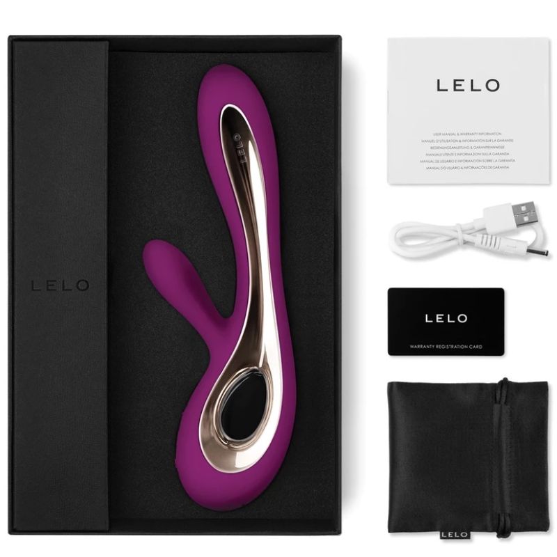 LELO - SORAYA 2 RABBIT ΜΩΒ ΔΟΝΗΤΗΣ