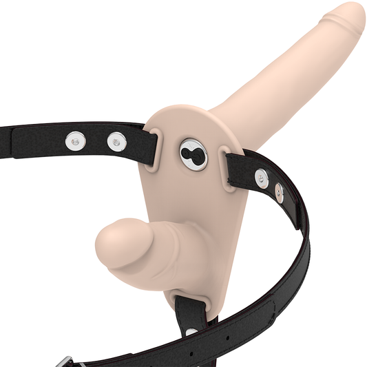Δονητής Fetish Submissive Harness - Διπλή Διείσδυση