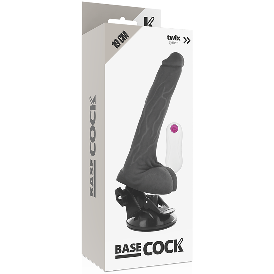 BASECOCK - ΡΕΑΛΙΣΤΙΚΟΣ ΔΟΝΗΤΗΣ ΤΗΛΕΧΕΙΡΙΣΤΗΡΙΟ ΜΑΥΡΟ 19 CM -O- 4 CM