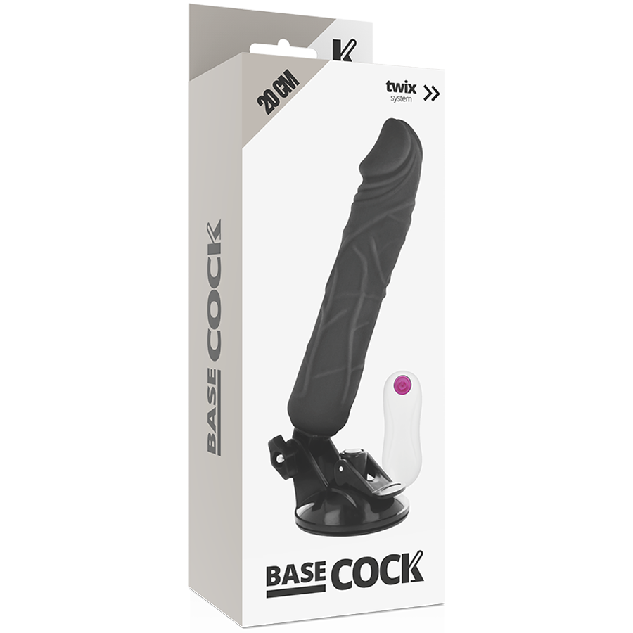 BASECOCK - ΡΕΑΛΙΣΤΙΚΟΣ ΔΟΝΗΤΗΣ ΤΗΛΕΧΕΙΡΙΣΤΗΡΙΟ ΜΑΥΡΟ 20 CM -O- 4 CM