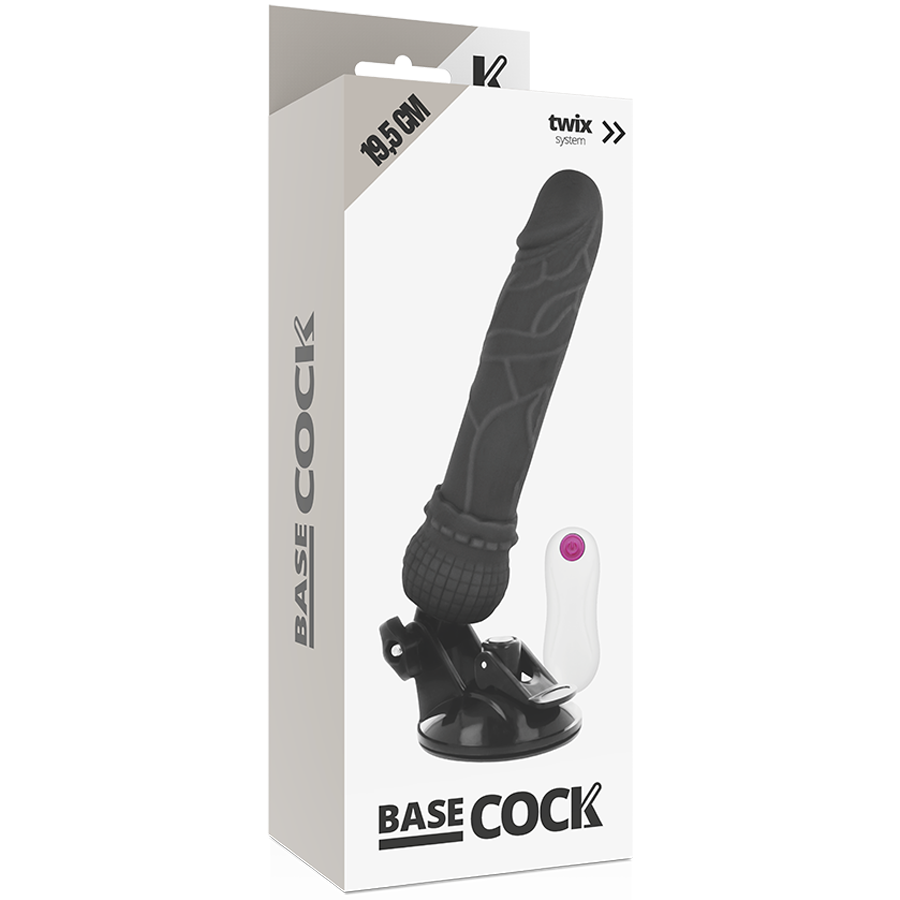 BASECOCK - ΡΕΑΛΙΣΤΙΚΟΣ ΔΟΝΗΤΗΣ ΤΗΛΕΧΕΙΡΙΣΤΗΡΙΟ ΜΑΥΡΟ 19,5 CM -O- 4 CM