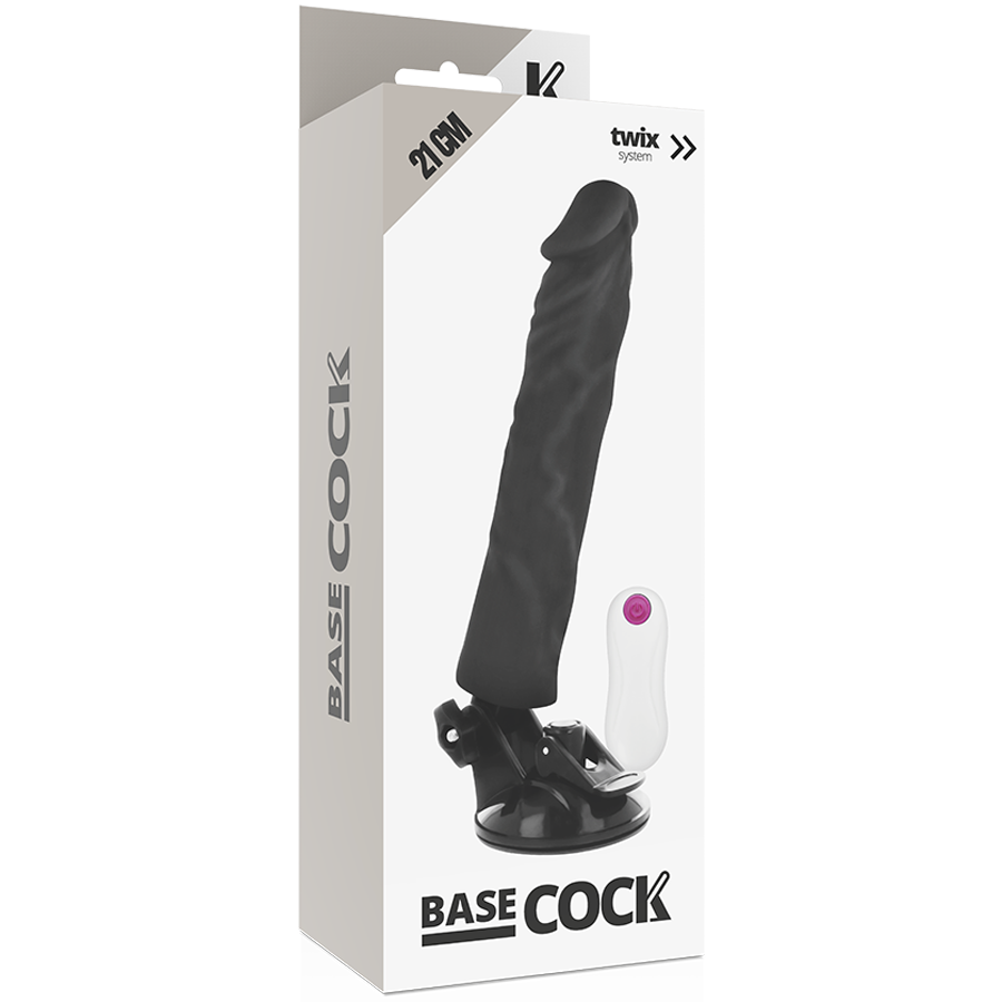 BASECOCK - ΡΕΑΛΙΣΤΙΚΟΣ ΔΟΝΗΤΗΣ ΤΗΛΕΧΕΙΡΙΣΤΗΡΙΟ ΜΑΥΡΟ 21 CM -O- 4 CM