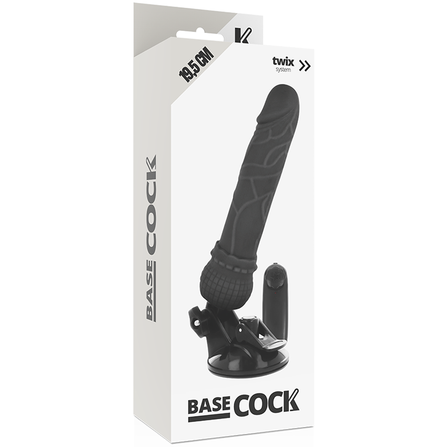 BASECOCK - ΡΕΑΛΙΣΤΙΚΟΣ ΔΟΝΗΤΗΣ ΤΗΛΕΧΕΙΡΙΣΤΗΡΙΟ ΜΑΥΡΟ 19,5 CM -O- 4 CM