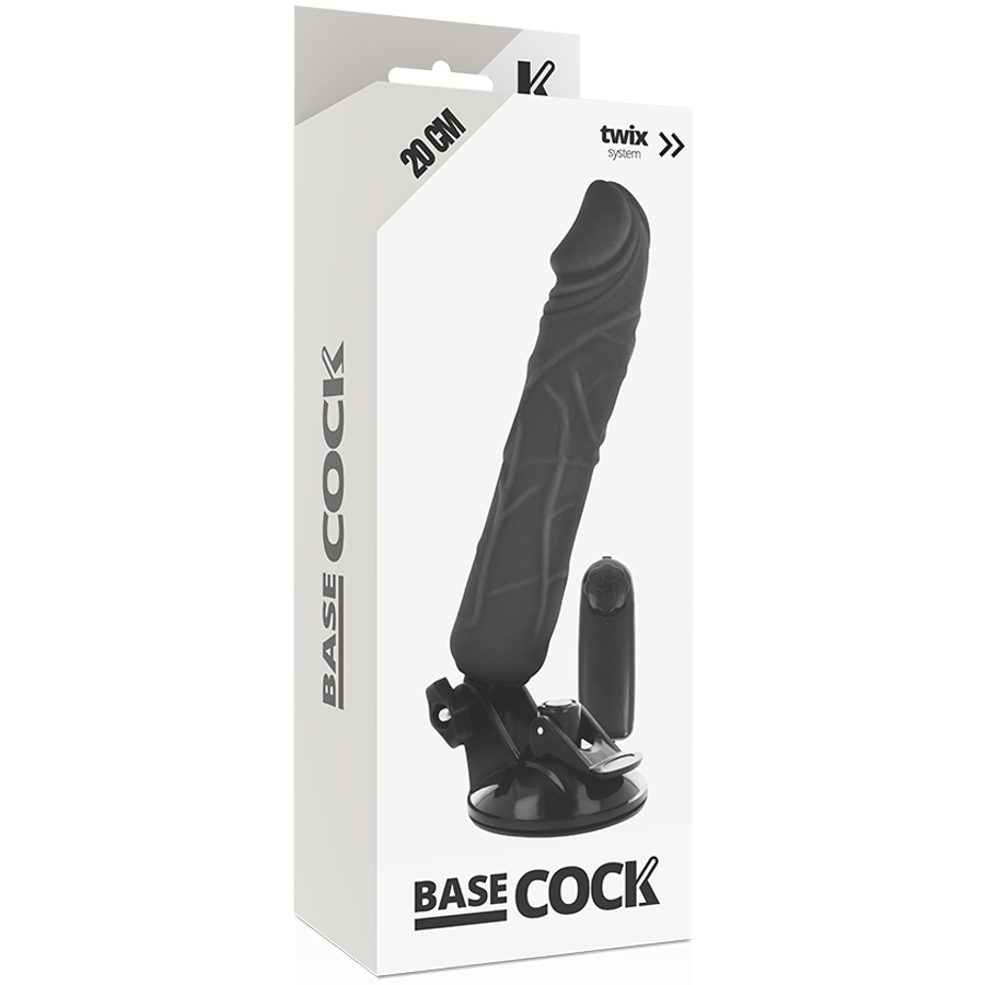 BASECOCK - ΡΕΑΛΙΣΤΙΚΟΣ ΔΟΝΗΤΗΣ ΤΗΛΕΧΕΙΡΙΣΤΗΡΙΟ ΜΑΥΡΟ 20 CM -O- 4 CM