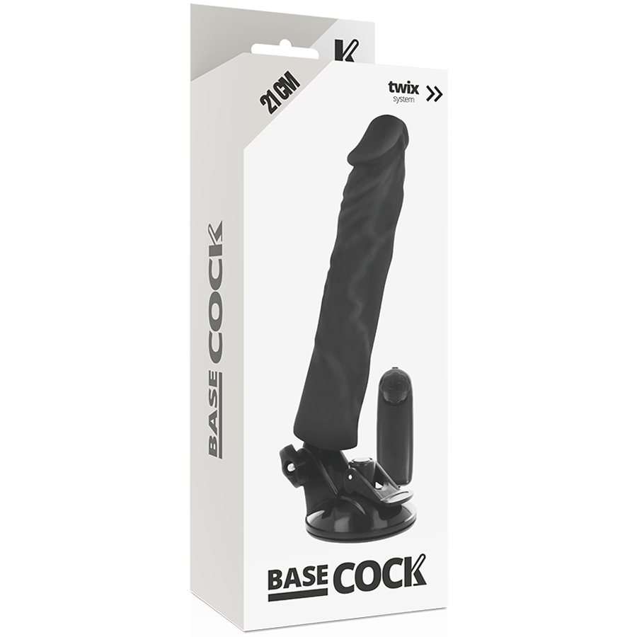 BASECOCK - ΡΕΑΛΙΣΤΙΚΟΣ ΔΟΝΗΤΗΣ ΤΗΛΕΧΕΙΡΙΣΤΗΡΙΟ ΜΑΥΡΟ 21 CM -O- 4 CM