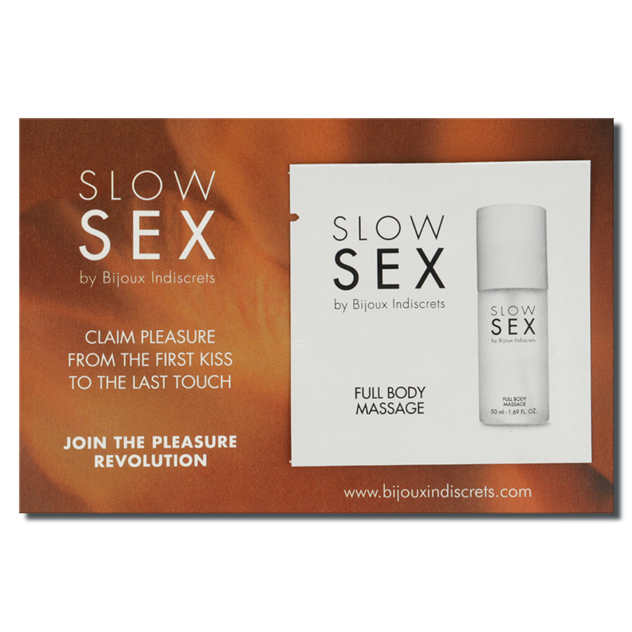 BIJOUX - SLOW SEX ΜΑΣΑΖ ΓΙΑ ΟΛΟΚΛΗΡΟ ΤΟ ΣΩΜΑ ΤΖΕΛ ΜΑΣΑΖ 2 ML