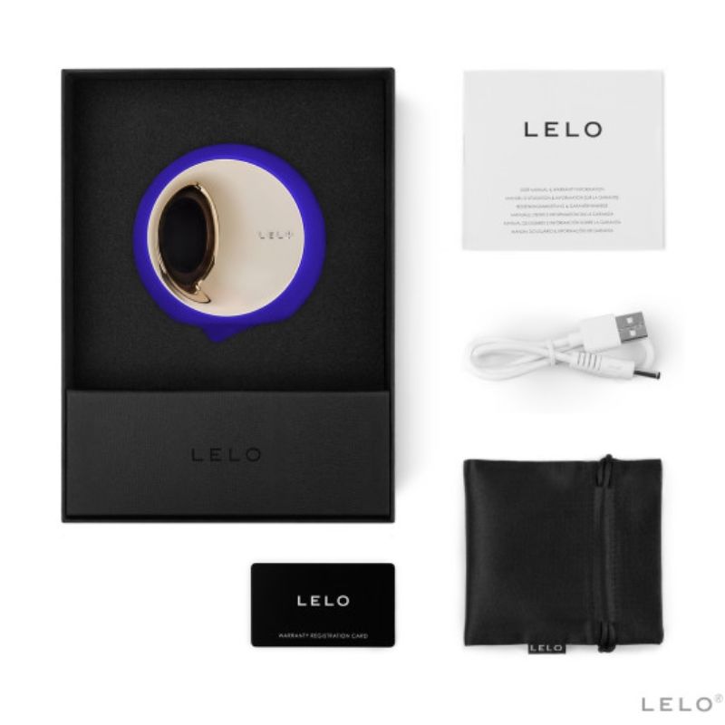 LELO - ORA 3 ΣΤΟΜΑΤΙΚΟΣ ΔΙΕΓΕΡΤΗΣ ΣΕΞ ΜΕΣΑΝΥΧΤΟΥ ΜΠΛΕ