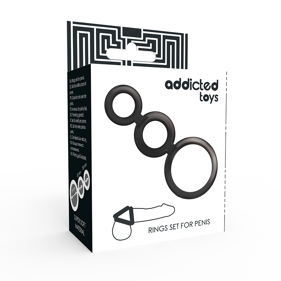 ADDICTED TOYS - ΣΕΤ ΔΑΧΤΥΛΙΔΙΑ ΓΙΑ ΠΕΟΣ - ΚΑΠΝΙΣΜΕΝΟ