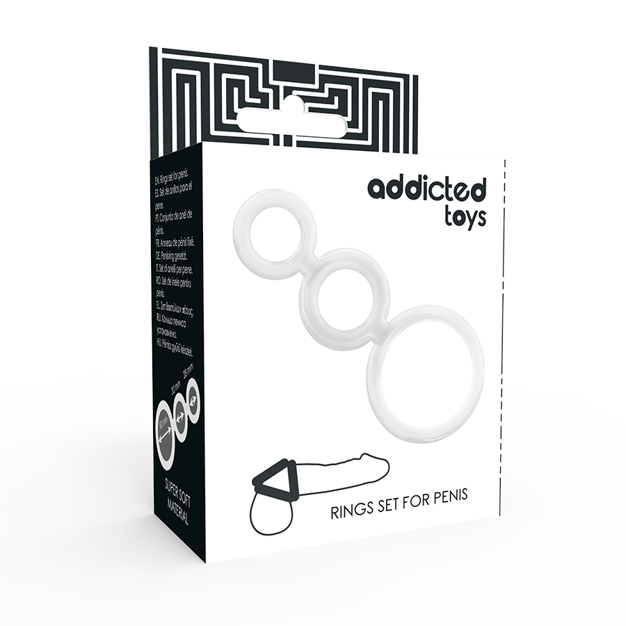 ADDICTED TOYS - ΣΕΤ ΔΑΧΤΥΛΙΔΙΩΝ ΓΙΑ ΠΕΟΣ ΔΙΑΦΑΝΗ