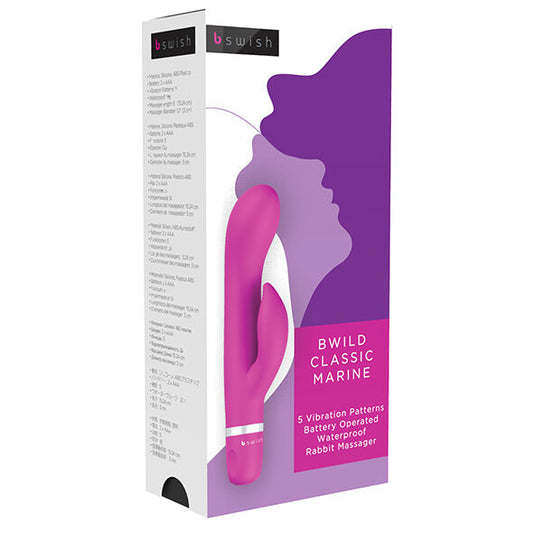B SWISH - ΔΟΝΗΤΗΣ BWILD CLASSIC MARINE RABBIT CERISE