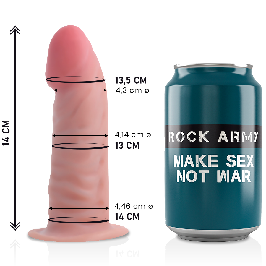 ROCKARMY - ΤΙΓΡΗΣ ΔΙΠΛΗΣ ΠΥΚΝΟΤΗΤΑΣ 14 CM -O- 4,46 CM