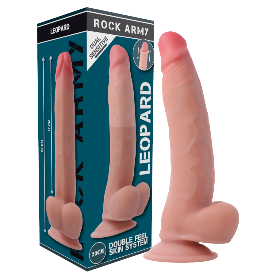 ROCKARMY - ΔΙΠΛΗΣ ΠΥΚΝΟΤΗΤΑΣ ΛΕΟΠΑΡΔΑΣ 23 CM -O- 4,77 CM
