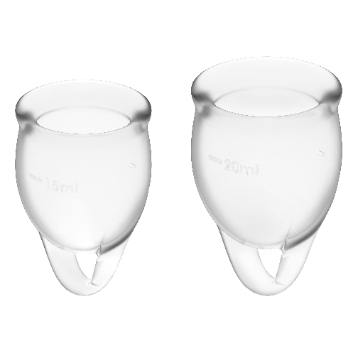 SATISFYER - ΝΙΩΣΤΕ ΣΙΓΟΥΡΑ ΔΙΑΦΑΝΕΣ ΚΥΠΕΛΛΟ ΕΜΜΗΝΟΥΣ 15 + 20 ML