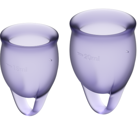 SATISFYER - ΝΙΩΣΤΕ ΣΙΓΟΥΡΑ ΓΙΑ ΤΗΝ ΕΜΜΗΝΟΡΟΣ ΚΥΠΕΛΛΟ ΜΩΒ 15 + 20 ML