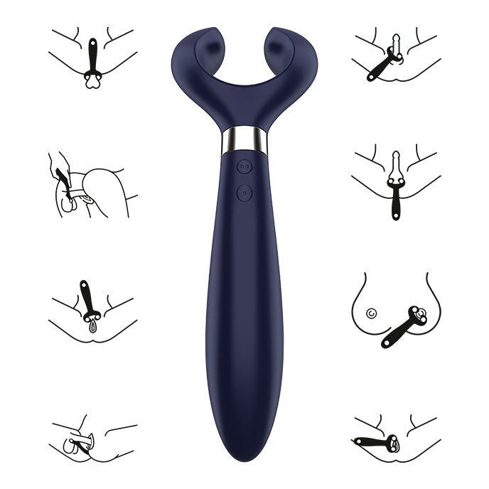 SATISFYER - ΠΟΛΥΔΟΝΗΤΗΣ 3 ΜΠΛΕ ΓΙΑ ΑΠΕΡΙΟΡΙΣΤΗ ΔΙΑΣΚΕΔΑΣΗ