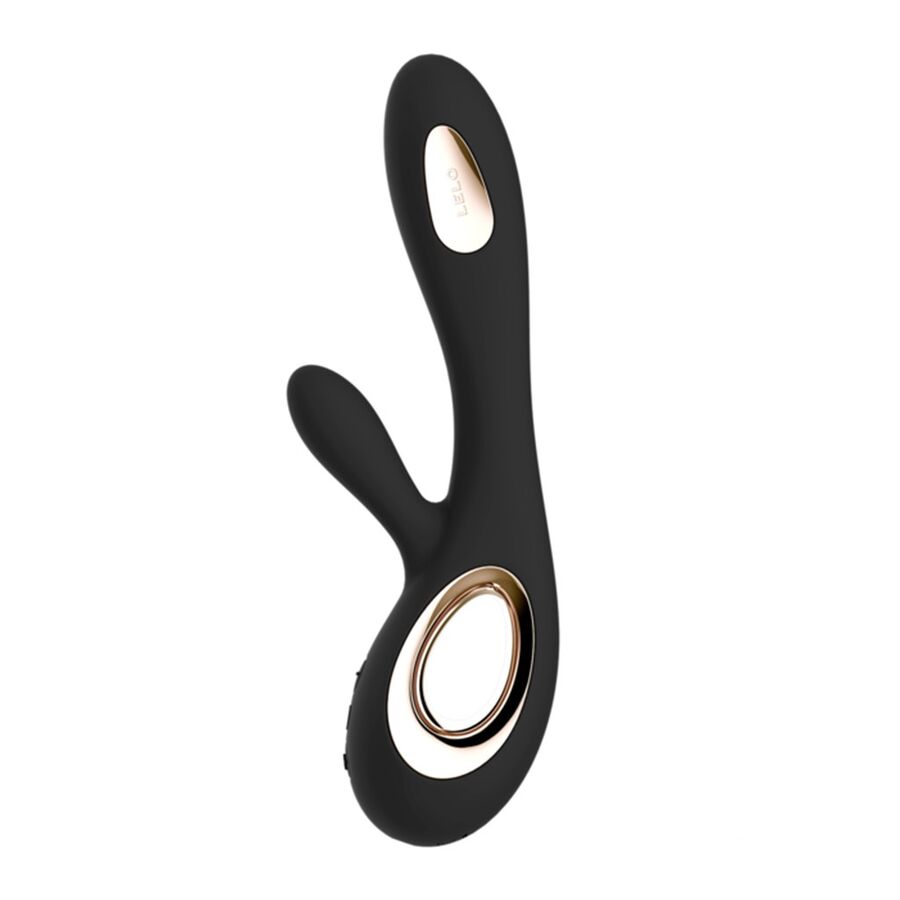 LELO - ΔΟΝΗΤΗΣ SORAYA WAVE RABBIT ΜΑΥΡΟΣ
