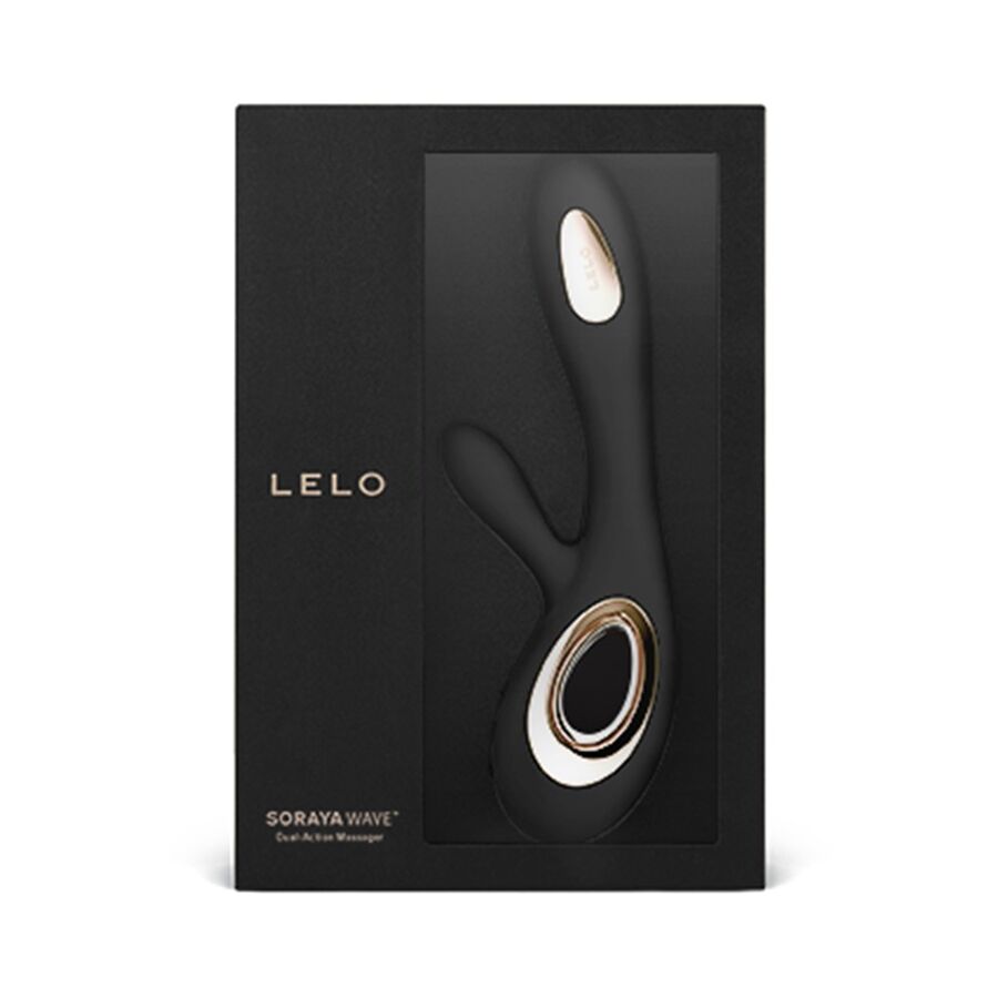 LELO - ΔΟΝΗΤΗΣ SORAYA WAVE RABBIT ΜΑΥΡΟΣ