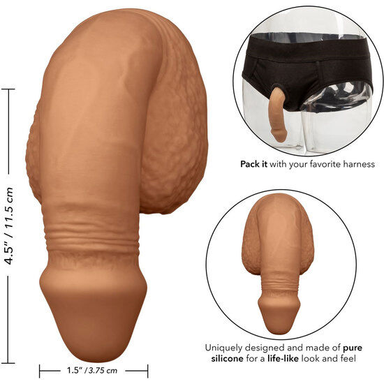 CALEXOTICS - ΣΥΜΠΙΕΣΗ ΠΕΟΥΣ ΣΙΛΙΚΟΝΗΣ 12,75 CM ΚΑΡΑΜΕΛΑ