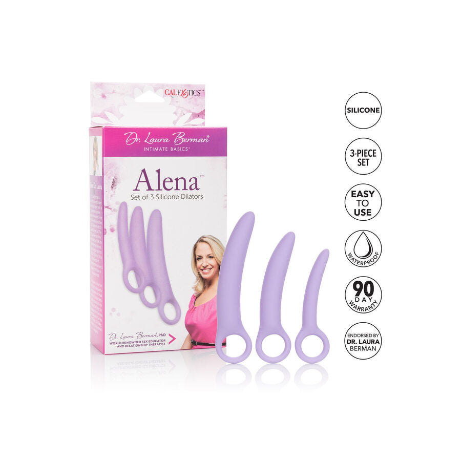 CALEXOTICS - ΣΕΤ 3 ΣΙΛΙΚΟΝΕΖΙΚΩΝ ΔΙΑΣΤΑΤΗΡΩΝ DR LAURA BERMAN ALENA