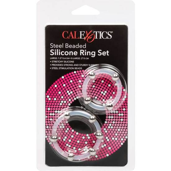 CALEXOTICS - ΣΕΤ ΔΑΧΤΥΛΙΔΙΩΝ ΑΠΟ ΣΙΛΙΚΟΝΗ ΜΕ ΧΑΝΤΡΕΣ ΑΠΟ ΑΤΣΑΛΙ