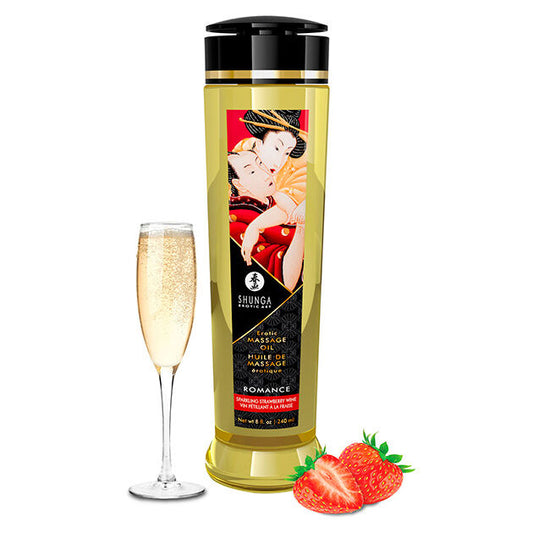 SHUNGA - ΕΡΩΤΙΚΟ ΛΑΔΙ ΓΙΑ ΡΟΜΑΝΤΙΚΟ ΜΑΣΑΖ 240 ML