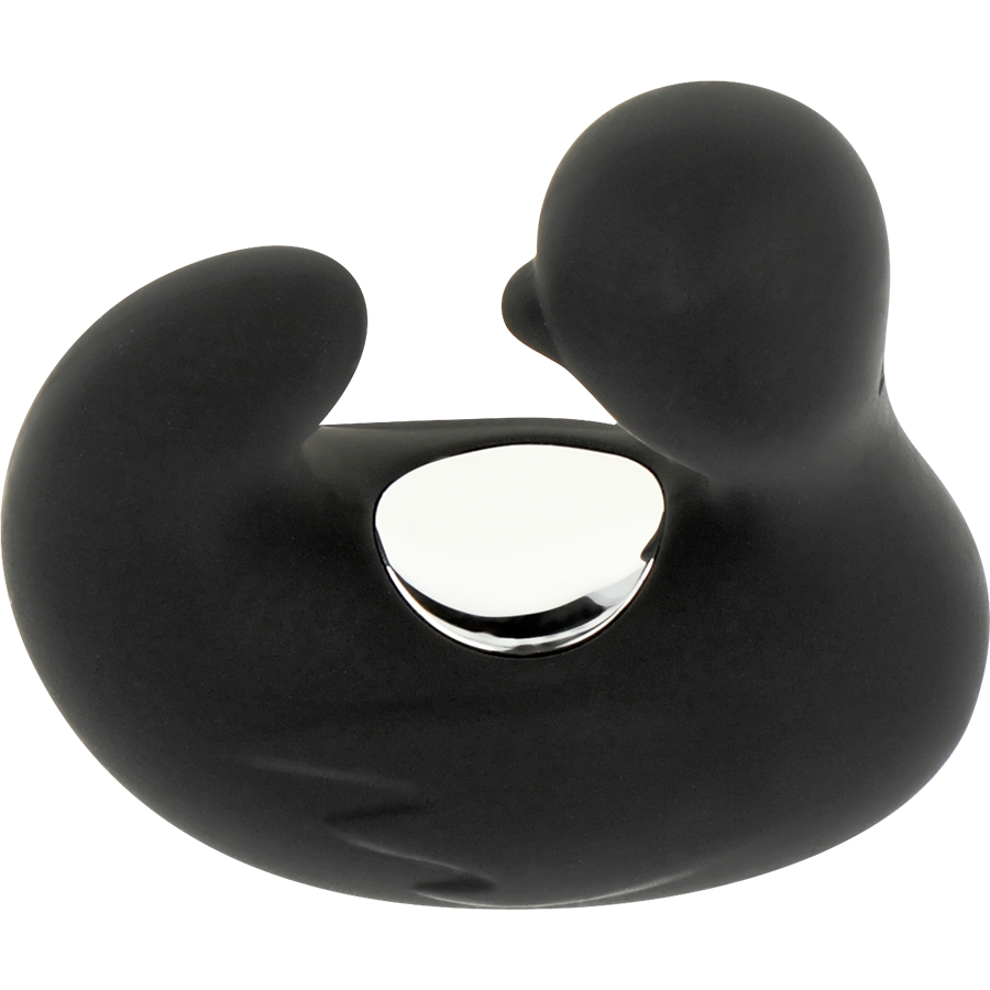 BLACK&SILVER - ΕΠΑΝΑΦΟΡΤΙΖΟΜΕΝΗ ΣΙΛΙΚΟΝΗ DUCKYMANIA ΔΑΚΤΥΛΗΘΡΑ ΠΑΠΙΑΣ ΓΙΑ ΔΙΕΓΕΡΣΗ