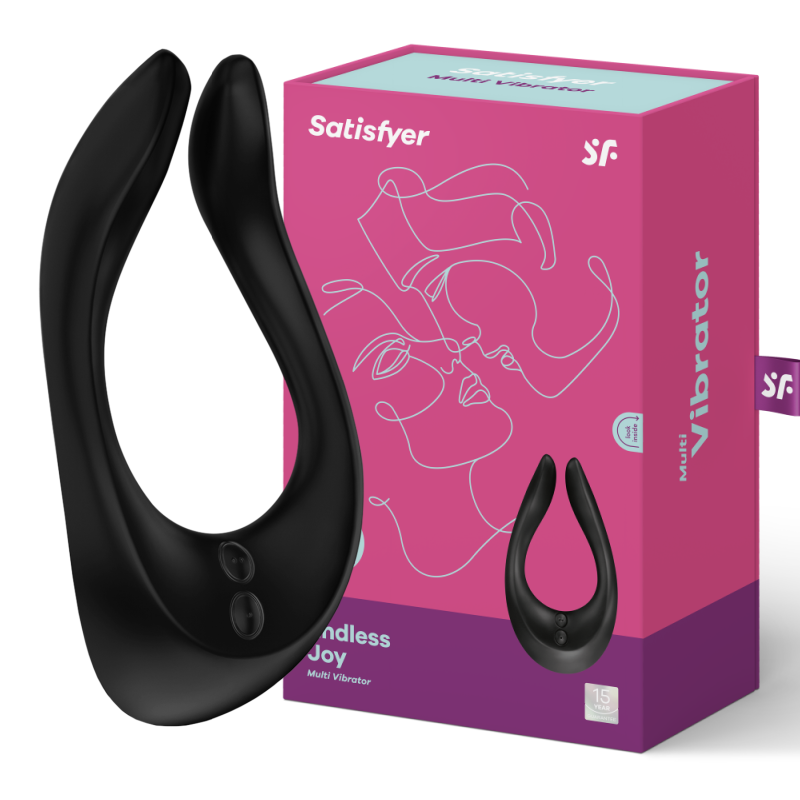 SATISFYER - PARTNER MULTIFUN 2 ΜΑΥΡΟ
