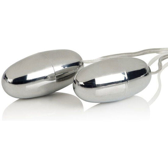 CALEXOTICS - ΔΟΝΟΥΜΕΝΕΣ ΣΦΑΙΡΕΣ SILVER DUO