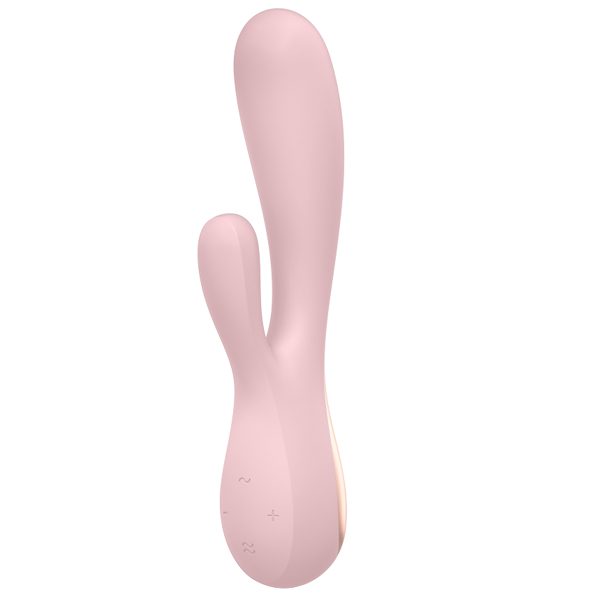 SATISFYER - MONO FLEX ΡΟΖ ΜΕ ΕΦΑΡΜΟΓΗ