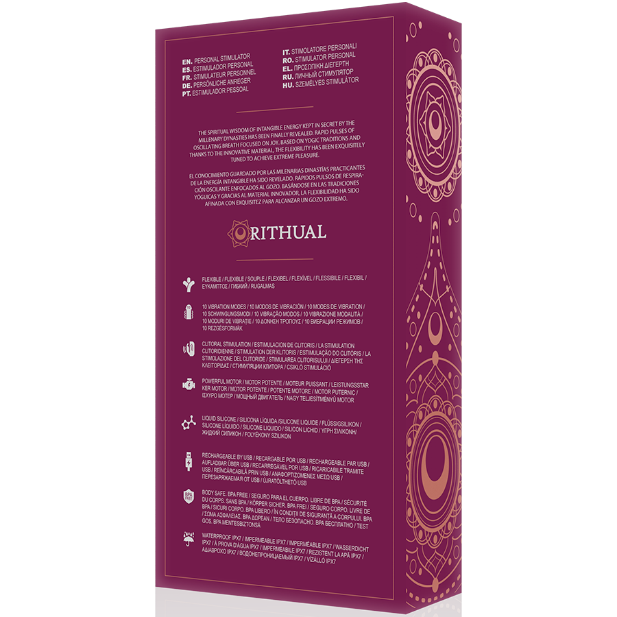 RITHUAL - ANUSARA ΔΙΠΛΟΣ ΕΠΑΝΑΦΟΡΤΙΖΟΜΕΝΟΣ ΚΙΝΗΤΗΡΑΣ 2.0 ORCHID